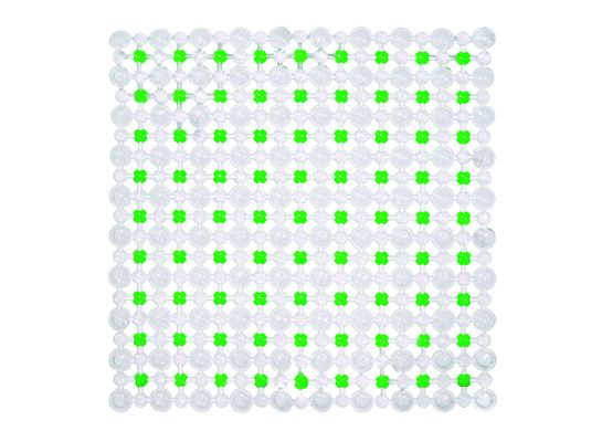 Mata antypoślizgowa simply 45 x 45 cm zielona