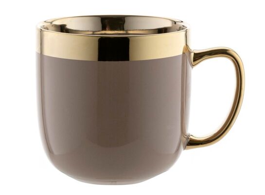Kubek Berlotti 530 ml brązowo-złoty