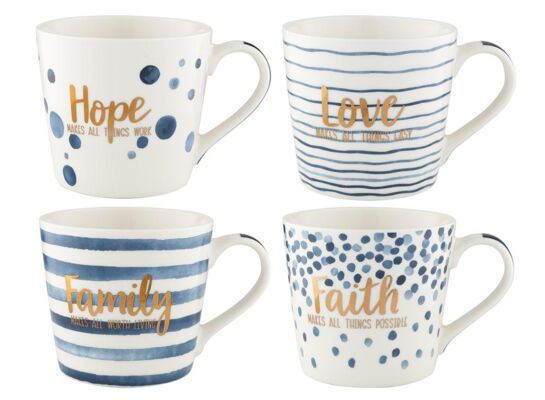 Kubek Sara Blue 400 ml mix kolorów