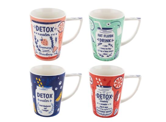 Kubek Detox 410 ml mix kolorów
