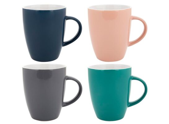 Kubek gładki zima 350 ml mix kolorów