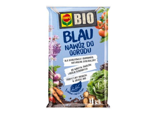 BIO BLAU Nawóz do ogrodu 4 kg COMPO