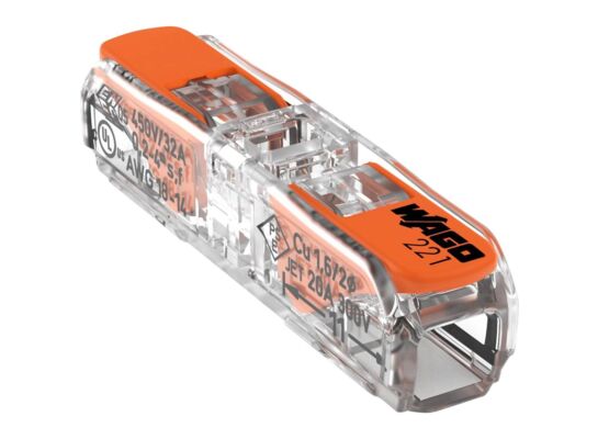 Złączka WAGO max 4 mm2 z dźwigniami przelotowa 5 sztuk