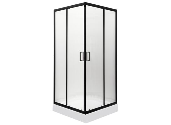 Kabina natryskowa Soho SQ 80 BL z brodzikiem PL Kerra