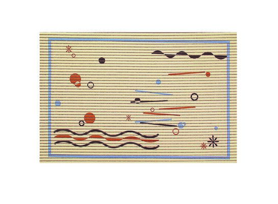 Mata piankowa abstract 50 x 80 cm multicolor