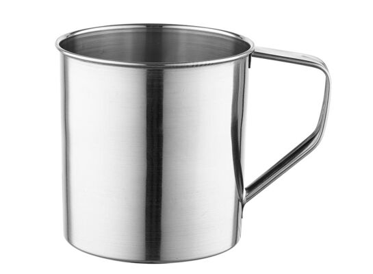 Kubek nierdzewny Leo 0,6 l srebrny