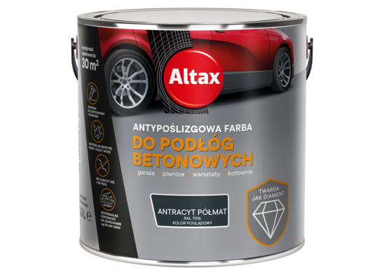 Farba do podłóg betonowych 2,5 l antracyt Altax