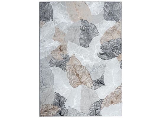 Dywan Creation 160 x 230 cm liście szaro-beżowy