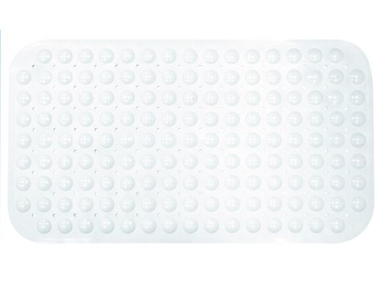 Mata antypoślizgowa pcv 35 x 70 cm biała