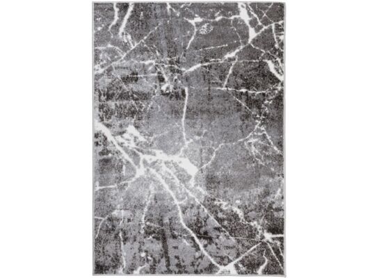 Dywan Wiktoria 160 x 230 cm marmur szary
