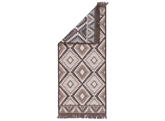 Dywan Kilim Soft 60 x 130 cm aztecki beżowo-brązowy