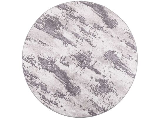 Dywan Vision 120 cm koło przecierka szaro-antracytowy