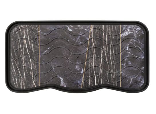Ociekacz na buty Marble Black Boot Tray 38 x 75 cm wielokolorowy