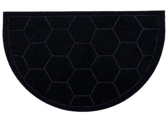 Wycieraczka Roxi 40 x 65 cm heksagon czarny