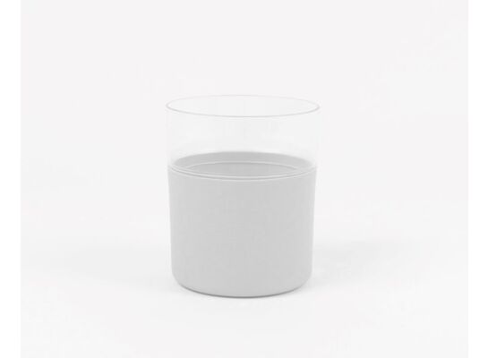 Osłonka Perry 21 cm ze szkłem biały