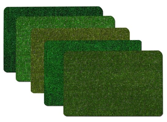 Wycieraczka sztuczna trawa Premium 40 x 60 cm zielony