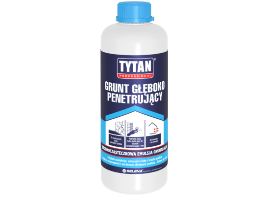 Grunt głęboko penetrujący 1 l mleczny TYTAN PROFESSIONAL