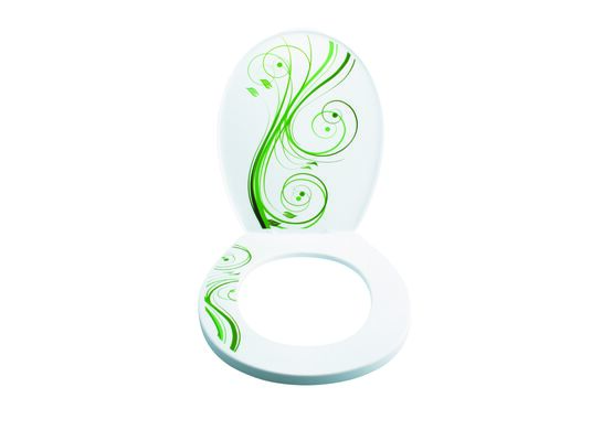 Deska WC JASMIN 3STR FOTO biała