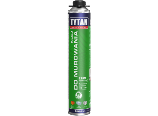 Pianoklej do murowania 750 ml szary TYTAN PROFESSIONAL