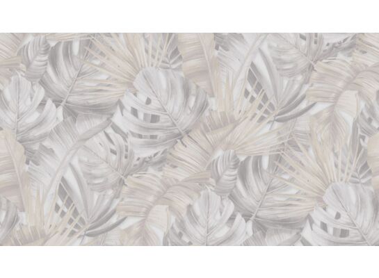 Tapeta flizelinowa Expansio duże liście wielokolorowy