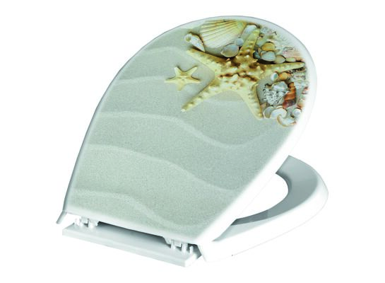 Deska WC LILIA FOTO SHELLS multicolor