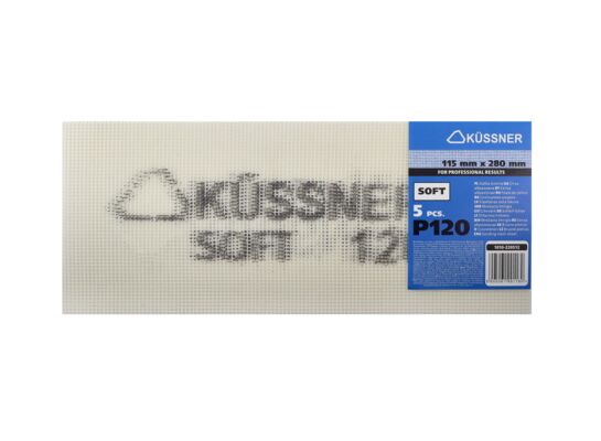 Siatka ścierna SOFT 280 x 115 mm P120 5 sztuk