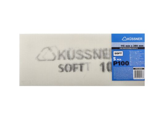 Siatka ścierna SOFT 280 x 115 mm P100 5 sztuk