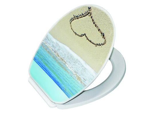 Deska WC YUCCA FOTO heart multicolor