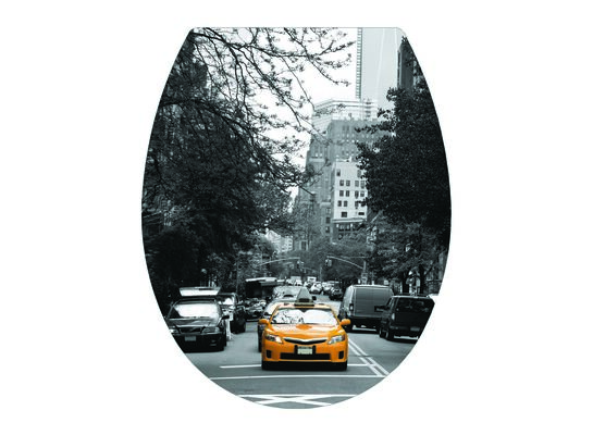 Deska wolnoopadająca NEW YORK duroplast multicolor