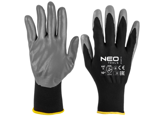 Rękawice robocze poliester pokryty nitrylem 4131X 10 NEO
