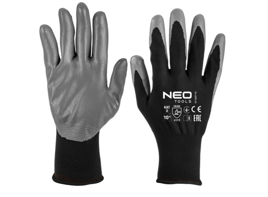 Rękawice robocze poliester pokryty nitrylem 4131X 11 NEO