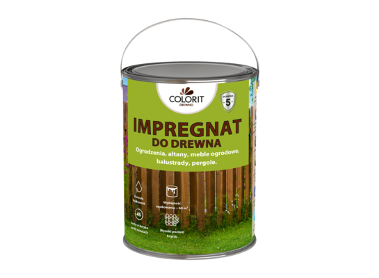 Impregnat do drewna teak 4,5 l Colorit Drewno