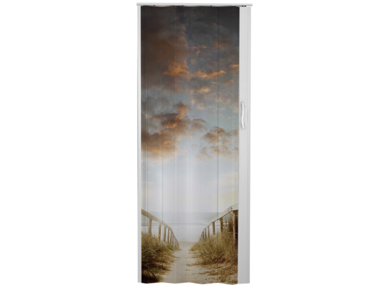 Drzwi harmonijkowe st4 plaża beach