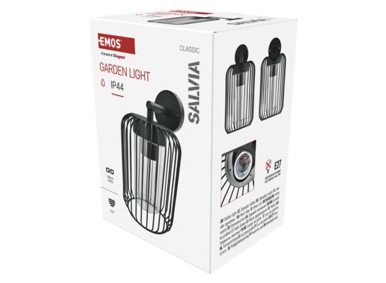 Lampa naścienna garden salvia 28,5 cm na żarówkę E27 max 15 W IP44