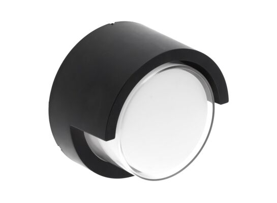 Oprawa elewacyjna okrągła LED CANTI II czarna