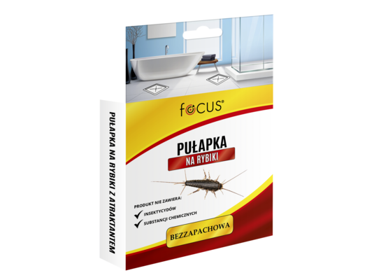 Pułapka bezzapachowa na rybiki 2 sztuki Focus