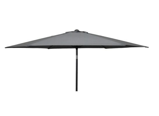Parasol ogrodowy z wentylacją Market szary 3 m