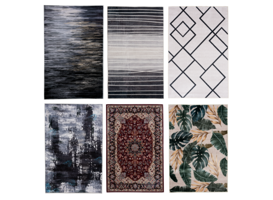 Dywan drukowany Fake Mink 50 x 80 cm mix kolorów