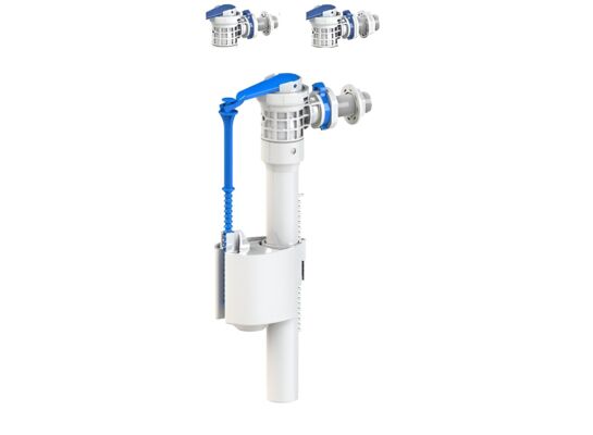 Zawór napełniający wzmocniony uniwersalny, dwie końcówki 1/2 i 3/8"