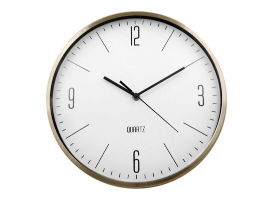 Zegar ścienny Odin 30 x 4 cm złoty