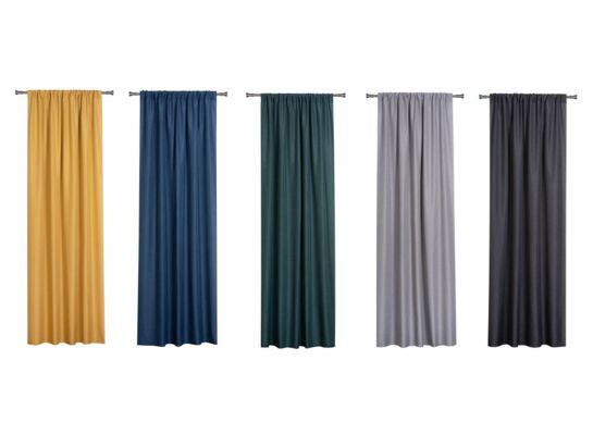 Zasłona z tunelem Derby 140 x 260 cm mix kolorów