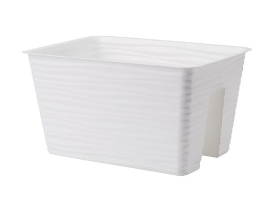 Donica balustradowa Sahara 40 cm biały