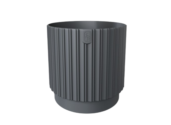 Osłonka Mika Cyli Petit 14 cm antracytowy