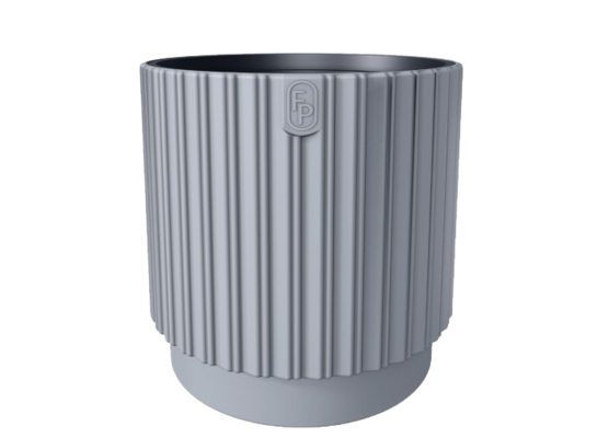 Osłonka Mika Cyli Petit 18 cm platynowy