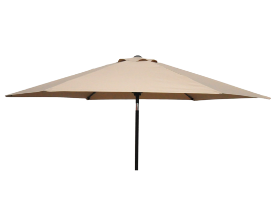 Parasol ogrodowy z wentylacją Market cappuccino 3 m