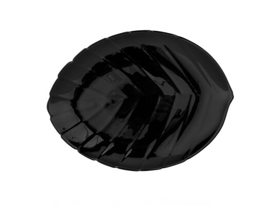 Półmisek Nocturn liść 23 x 17 cm czarny