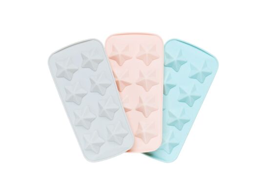 Silikonowe formy na lód Alice mix kolorów