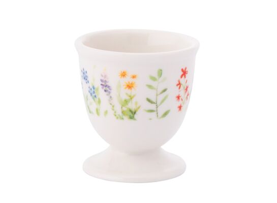 Kieliszek do jajka porcelanowy Przebudzenie natury 5 x 5,5 cm wielokolorowy