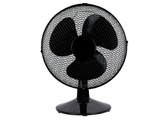 Wentylator biurkowy 40 W czarny