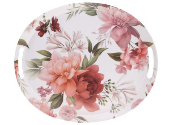 Taca dekoracyjna Decor 35,5 x 30,2 x 3,2 cm wielokolorowy